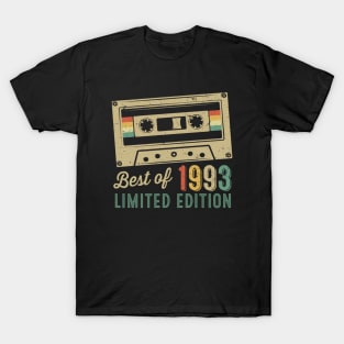 30 Years Old Best Of 1993 Cassette T-Shirt